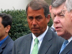 John Boehner orange tan