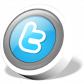 twitter button badge icon